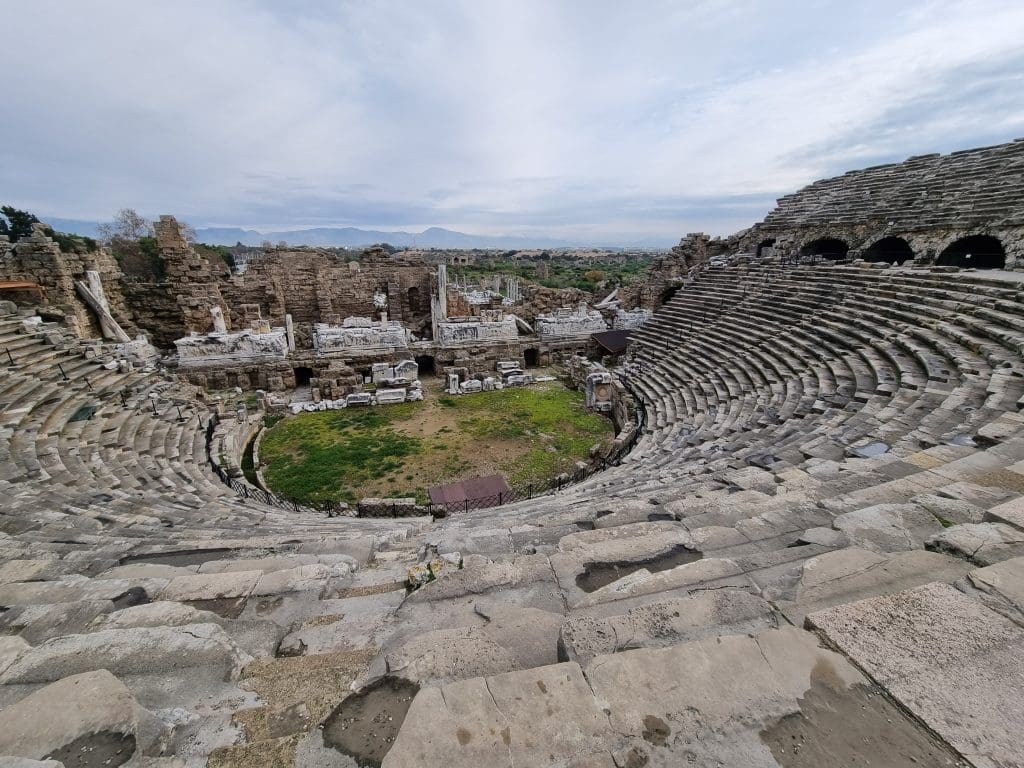 SIDE ANCIENT THEATER