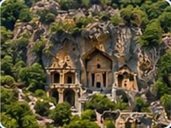 Amintas Rock Tombs